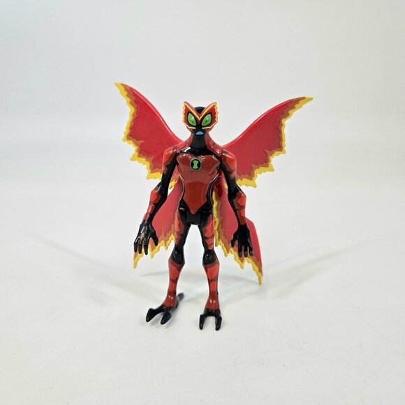 Bandai Ben 10 Red Ultimate Big Chill Action Figure Moving Wings Ultimate Alien - Picture 1 of 9